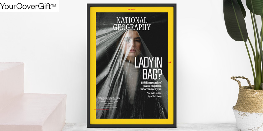 National Geographic magazine cover gift